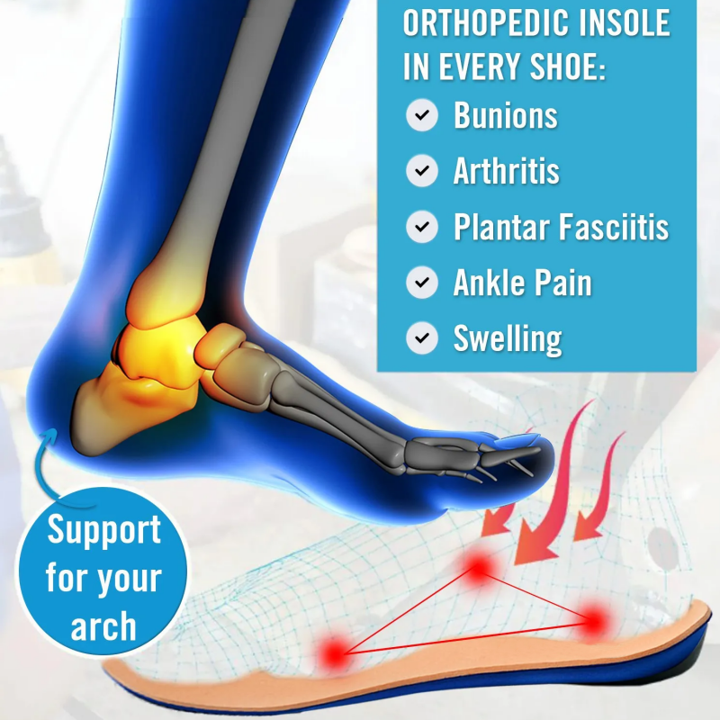 (⏰Limited Time Sale 70% OFF) Men's Orthopedic Comfortable Handmade Leather Boots - Waterproof, Non-Slip, Arch Support, Wide Toe, Shock-Absorbing, Outdoor Leather Boots